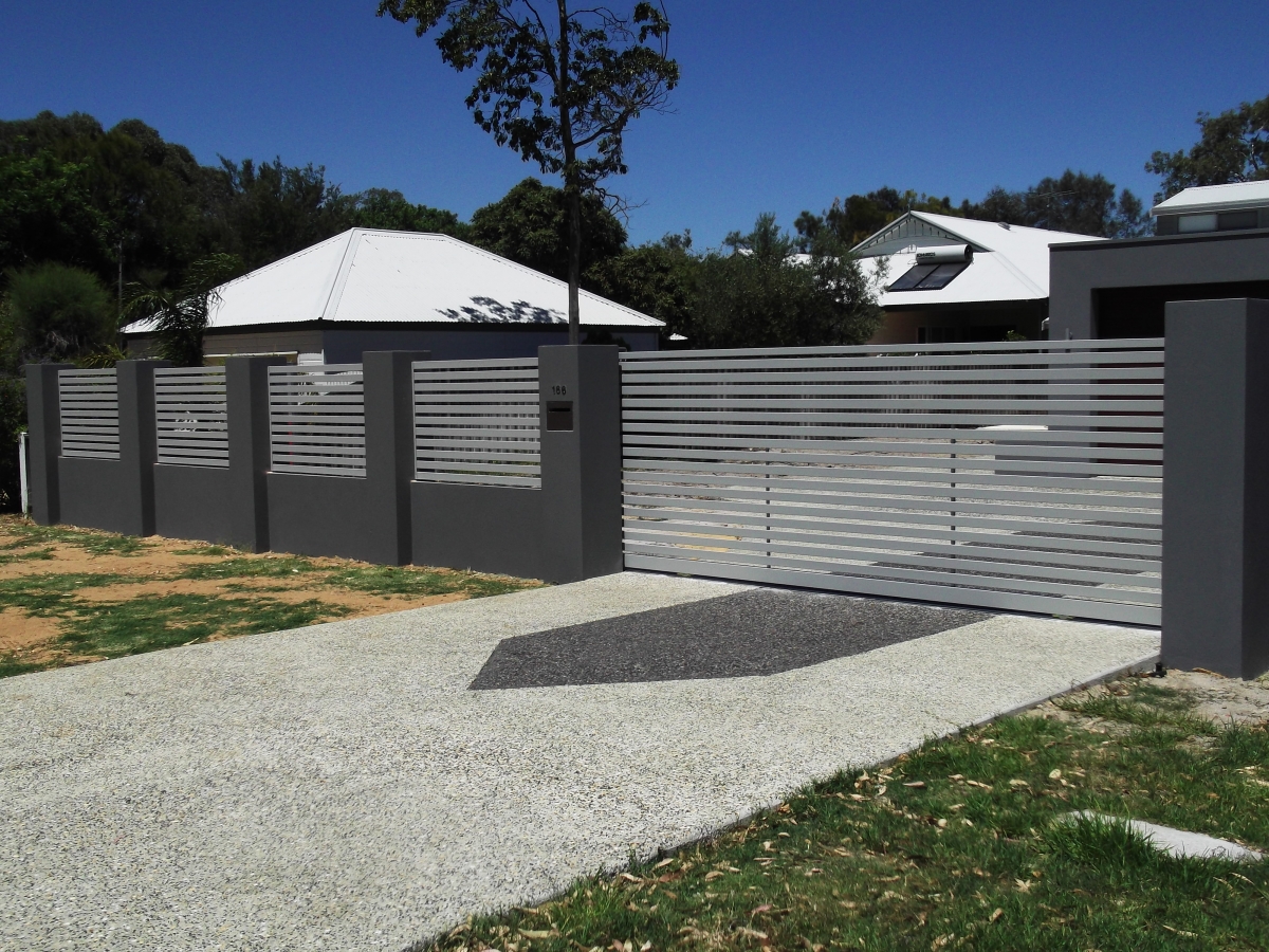 Photo Gallery - Custom Aluminum Gates & Fences in Australia | Peel Fencing